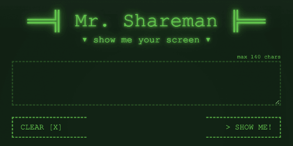 Mr. Shareman